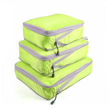Load image into Gallery viewer, 3 PCS/Set Travel Waterproof Compression Clothes Storage Bag, Orange With Net, Nevy With Net, Pink With Net, Red With Net, Green With Net, Gray With Net, Black With Net, Gray Without Net, Black Without Net, Red Without Net, Blue Without Net             ...