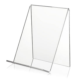 2 PCS Acrylic Display Stand Transparent Book Shelf Photo Frame Holder, 100 x 115 x 130mm