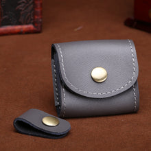 Load image into Gallery viewer, S122 Vintage Mini Leather Headphone Bag, Coffee, Wine Red, Black, Blue, Gray, Green