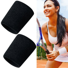 Load image into Gallery viewer, 2PCS Basketball Badminton Tennis Running Fitness Towel Sweat-absorbing Sports Wrist