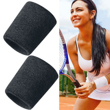 Load image into Gallery viewer, 2PCS Basketball Badminton Tennis Running Fitness Towel Sweat-absorbing Sports Wrist