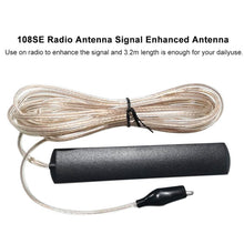 Load image into Gallery viewer, ANT-108SE Home AV Amplifier Alligator Clip Radio Boost Antenna, Radio Boost Antenna