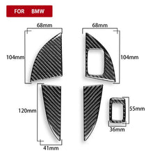 Load image into Gallery viewer, For BMW X1 F48/X2 F39 5pcs /Set Right-Hand Drive Front Rear Door Storage Box Panel Stickers, Right-Hand Drive