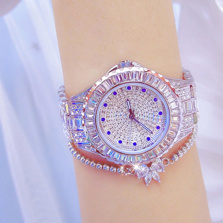 BS Bee Sister FA1686 Diamond Inlaid Ladies Watch Jewelry Chain Watch