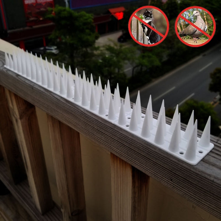 Plastic Bird Repellent Thorns Fence Anti-climb Nails, Brown, Green, Grass Green, Transparent, Grey, Black, White, Brick Red