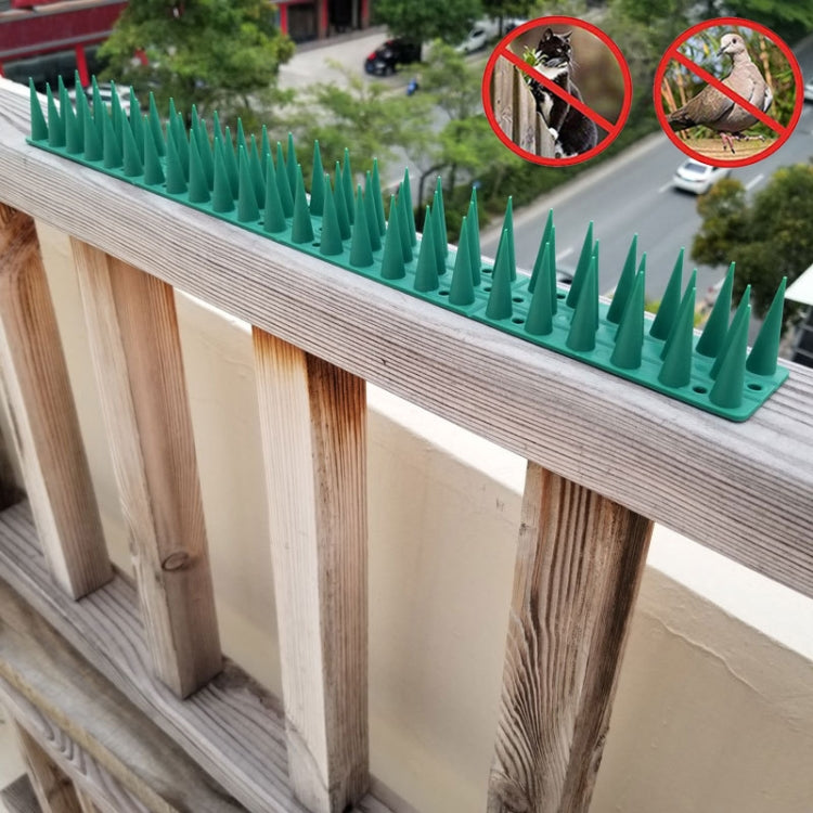 Plastic Bird Repellent Thorns Fence Anti-climb Nails, Brown, Green, Grass Green, Transparent, Grey, Black, White, Brick Red