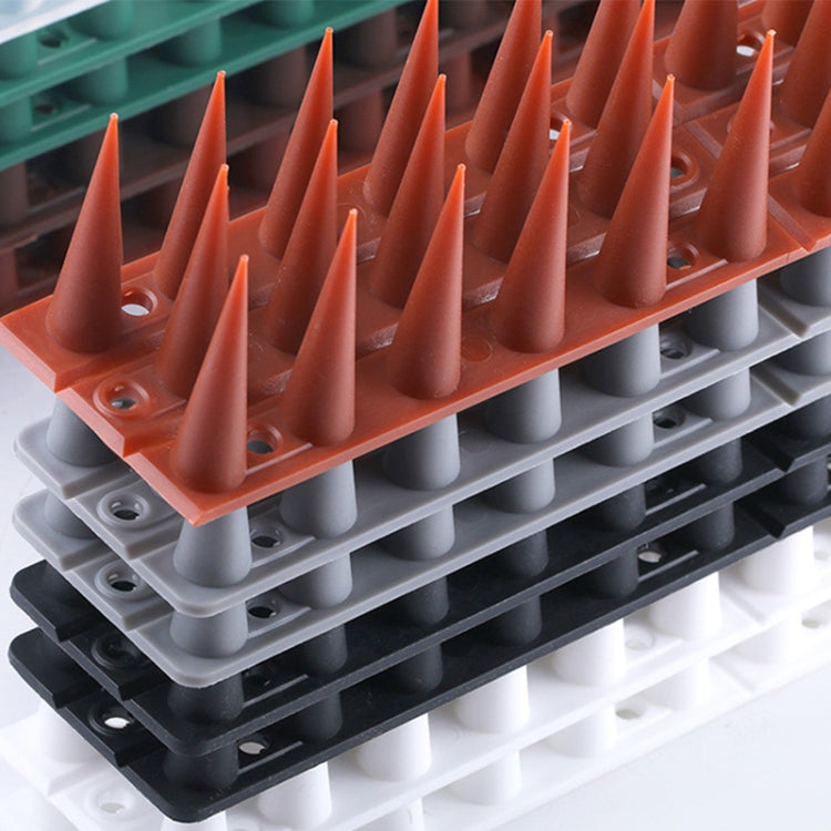 Plastic Bird Repellent Thorns Fence Anti-climb Nails, Brown, Green, Grass Green, Transparent, Grey, Black, White, Brick Red