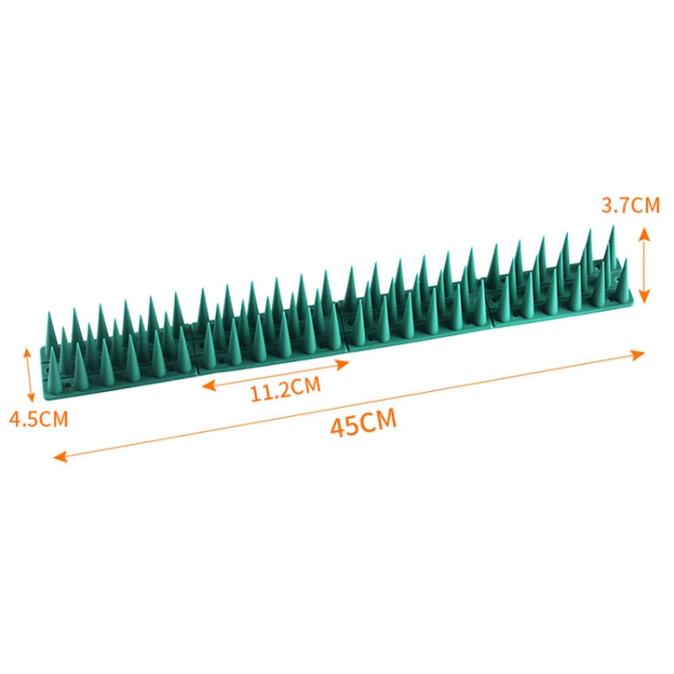Plastic Bird Repellent Thorns Fence Anti-climb Nails, Brown, Green, Grass Green, Transparent, Grey, Black, White, Brick Red