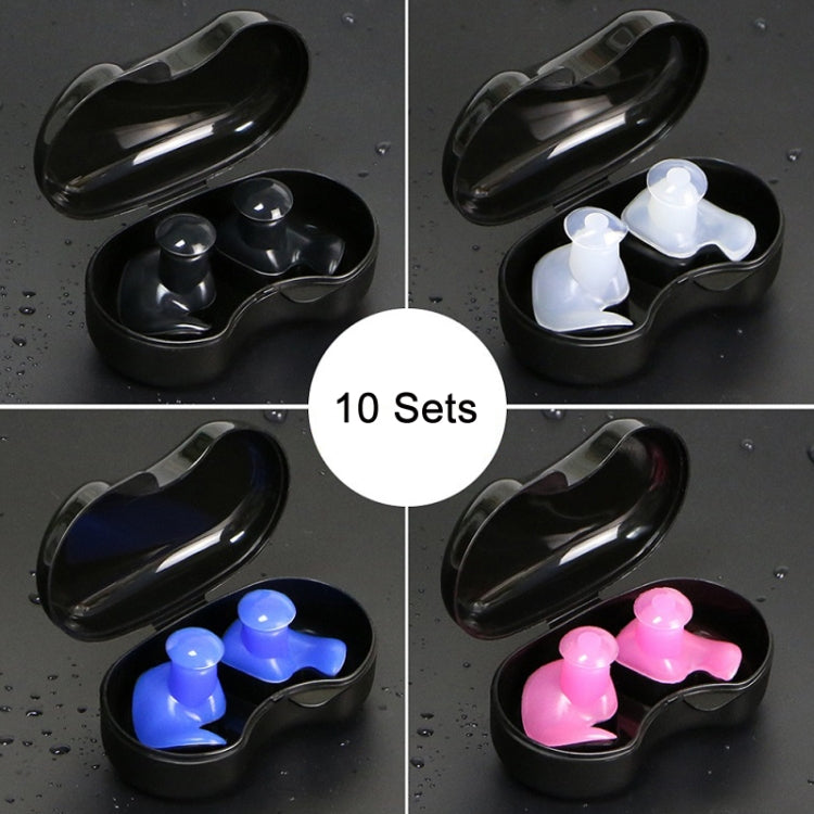 Swimming Waterproof Spiral Silicone Earplugs