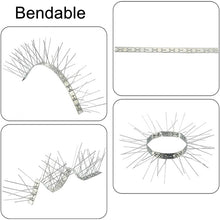 Load image into Gallery viewer, Stainless Steel Bird Repellent Thorn Anti-cat Thorn Bird Device, 10 Sets 25cm Long