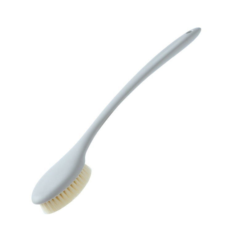 Long Handle Soft Hair Bathing Brush Nylon Hair Massage Brush, Soft Hair Pink, Soft Hair White, Soft Hair Grey, Soft Hair Blue