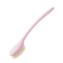Load image into Gallery viewer, Long Handle Soft Hair Bathing Brush Nylon Hair Massage Brush, Soft Hair Pink, Soft Hair White, Soft Hair Grey, Soft Hair Blue
