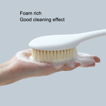 Load image into Gallery viewer, Long Handle Soft Hair Bathing Brush Nylon Hair Massage Brush, Soft Hair Pink, Soft Hair White, Soft Hair Grey, Soft Hair Blue