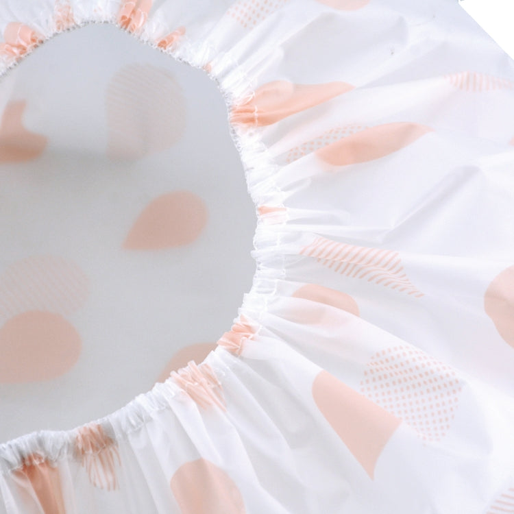 Waterproof Shower Hat Adult Women Bathing Hair Cover Anti-fume Hair Cover, 1 PCS Apricot, 1 PCS Grey, 1 PCS Pink