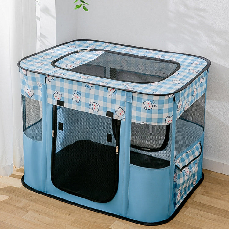 Rectangular Foldable Pet Fence Dog and Cat Litter Pet Delivery Room, M, XL
