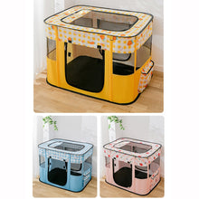 Load image into Gallery viewer, Rectangular Foldable Pet Fence Dog and Cat Litter Pet Delivery Room, M, XL