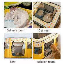 Load image into Gallery viewer, Rectangular Foldable Pet Fence Dog and Cat Litter Pet Delivery Room, M, XL