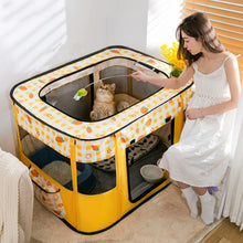 Load image into Gallery viewer, Rectangular Foldable Pet Fence Dog and Cat Litter Pet Delivery Room, M, XL