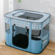 Load image into Gallery viewer, Rectangular Foldable Pet Fence Dog and Cat Litter Pet Delivery Room, M, XL