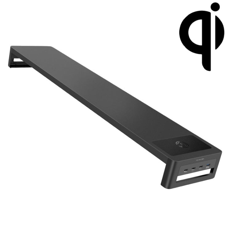 Vaydeer Multifunctional Desktop Widening Monitor Rack, Spec:, Single-layer Type (No USB), Single-layer Type (USB 3.0+3xUSB 2.0), Single-layer  Type (Wireless Charger), Single-layer Type (Fast-changer), Drawer Type (No USB), Drawer Type（USB 3.0+3xUSB 2....