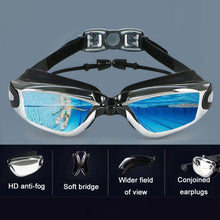 Load image into Gallery viewer, HAIZID HD Anti-fog Waterproof Myopia Swimming Goggles