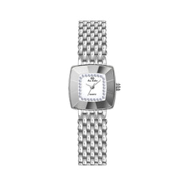 BS Bee Sister  FA1197  Square Dial Stainless Steel Strap Ladies Simple Watch