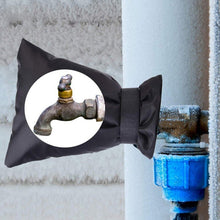 Load image into Gallery viewer, Oxford Cloth Winter Outdoor Faucet Frost Protection Cover, Hook and Loop Fastener Model, Rope Model