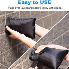 Load image into Gallery viewer, Oxford Cloth Winter Outdoor Faucet Frost Protection Cover, Hook and Loop Fastener Model, Rope Model