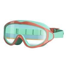 Load image into Gallery viewer, Anti-fog Children Swimming Goggles Comfortable Large Frame Diving Glasses, Macaron, Pumpkin Orange, Milk White, Ice Lake Blue, Pink Blue
