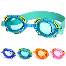 Load image into Gallery viewer, RUIHE Children Cute Cartoon Waterproof Anti-Fog Swimming Goggles