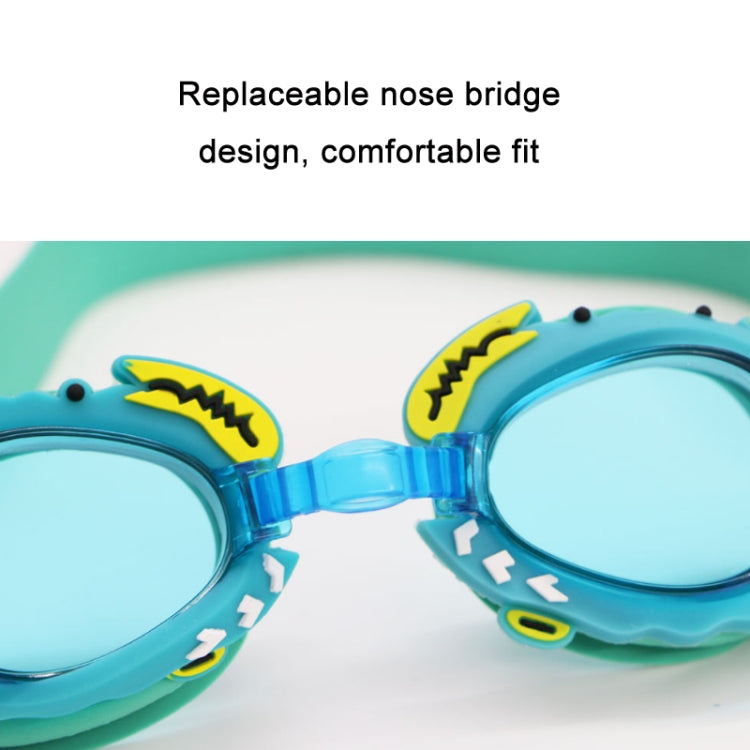RUIHE Children Cute Cartoon Waterproof Anti-Fog Swimming Goggles