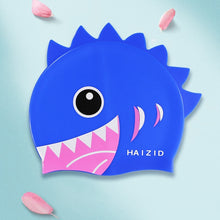 Load image into Gallery viewer, HAIZID Cute Cartoon Waterproof Silicone Children Swimming Cap