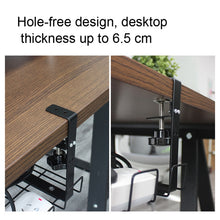 Load image into Gallery viewer, Under Desk Cable Management Tray Carbon Steel Cable Organizer Cable Storage Rack, 40.5 CM