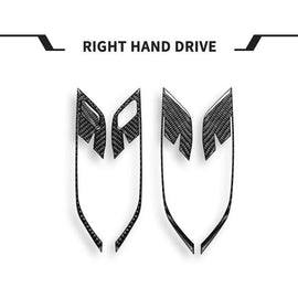 For BMW X1 F48/X2 F39 5pcs /Set Right-Hand Drive Door Handle Frame Sticker, Right-Hand Drive