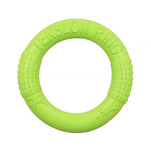 Load image into Gallery viewer, Dog Toys Pets Tension Ring Tooth Cleaning Toys, Green Small, Green Large, Red Small, Red Large, Orange Small, Orange Large