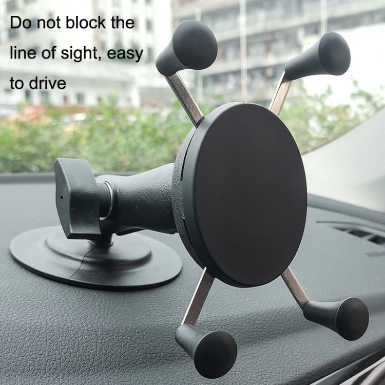 KD04 Car Dashboard Surface Fixed Paste Base Mobile Phone Holder Compatible with RAM, KD04