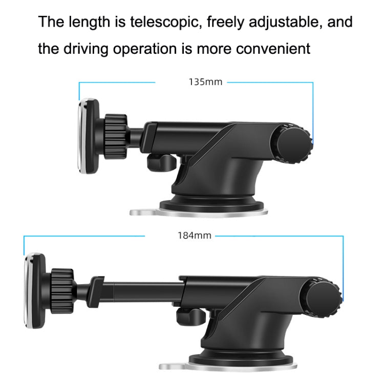 Telescopic Suction Cup Magnetic Suction Car Navigation Desktop Phone Bracket, Car Navigation Desktop Phone Bracket