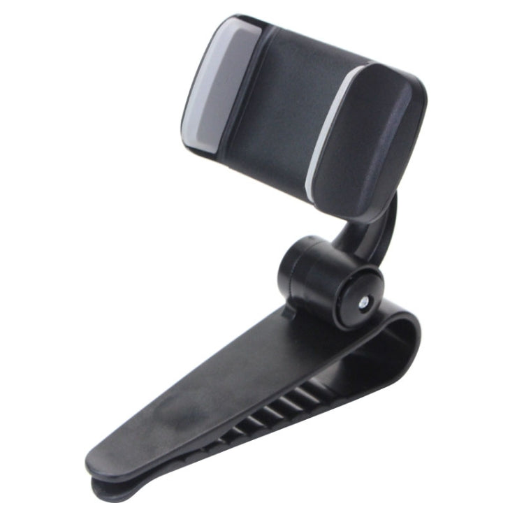 Car Sun Visor Bracket Car Mobile Phone Buckle Holder, Red, Yellow, Grey