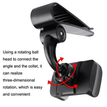 Load image into Gallery viewer, Car Sun Visor Bracket Car Mobile Phone Buckle Holder, Red, Yellow, Grey