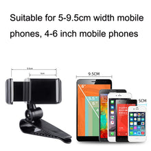 Load image into Gallery viewer, Car Sun Visor Bracket Car Mobile Phone Buckle Holder, Red, Yellow, Grey