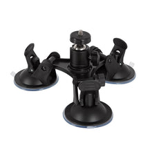 Load image into Gallery viewer, Car General Purpose Vehicle Bracket Suction Cup Fixed Glass Video Shooting Base, Suction Cup+PTZ, Suction Cup+PTZ+Gopro Screw, Suction Cup+PTZ+Phone Clip