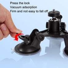Load image into Gallery viewer, Car General Purpose Vehicle Bracket Suction Cup Fixed Glass Video Shooting Base, Suction Cup+PTZ, Suction Cup+PTZ+Gopro Screw, Suction Cup+PTZ+Phone Clip
