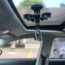 Load image into Gallery viewer, Car General Purpose Vehicle Bracket Suction Cup Fixed Glass Video Shooting Base, Suction Cup+PTZ, Suction Cup+PTZ+Gopro Screw, Suction Cup+PTZ+Phone Clip