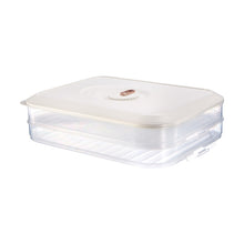 Load image into Gallery viewer, Household Refrigerator Freezer Large Capacity Dumpling Box, Capacity:, One Layer (Green), Two Layers (White), Two Layers (Green), Four Layers (White), Four Layers (Green)