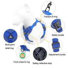 Load image into Gallery viewer, HT-864 Pet Traction Rope Reflective Breathable Dog Chest Strap Vest, Size:, S, M, L, XL