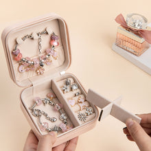 Load image into Gallery viewer, Kids DIY Beaded Bracelet Kids Jewelry Accessories, Rainbow Sugar With Storage Box, Heart of  Ocean With Storage Box, Sakura Pink With Storage Box, Rainbow Sugar Without Box, Heart of  Ocean Without Box, Sakura Pink Without Box