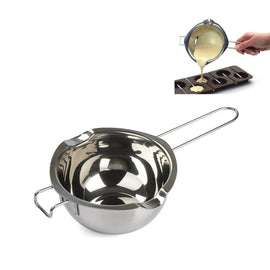 Stainless Steel Chocolate Water-proof DIY Baking Heating Melting Pot, Style:304, 201 Material, 304 Material