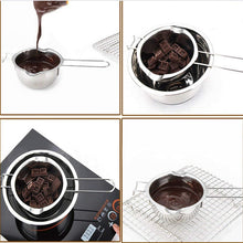 Load image into Gallery viewer, Stainless Steel Chocolate Water-proof DIY Baking Heating Melting Pot, Style:304, 201 Material, 304 Material
