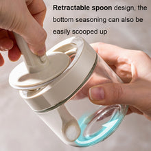 Load image into Gallery viewer, AAB020 Telescoping Spoon Seasoning Bottle, White, Green