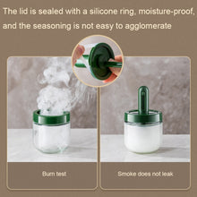 Load image into Gallery viewer, AAB020 Telescoping Spoon Seasoning Bottle, White, Green